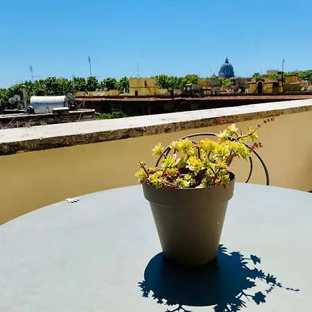 Meraviglioso Attico Con Terrazza Panoramica Apartman Róma